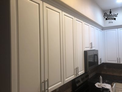 beautiful kitchen cabinet painted white orlando fl 32819