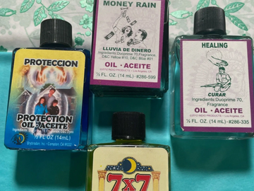 Money Rain, Protection, Healing Oil