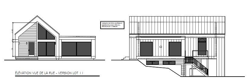 Projet ilo: plans du chalet scandinave