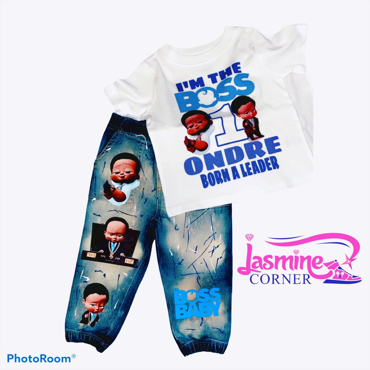 CUSTOM BOSS BABY OUTFIT