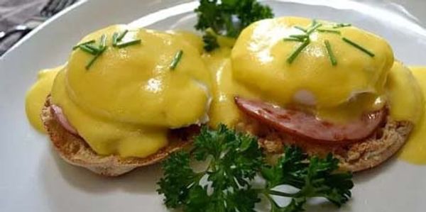 Eggs Benedict At The Mohegan Diner