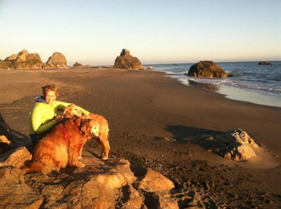 ginny duffy and her dog