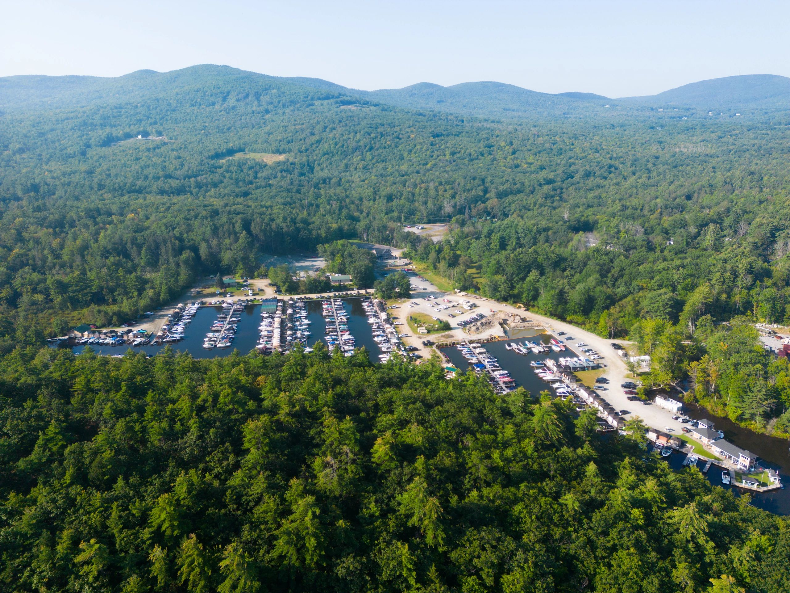 West Alton Marina in Alton Bay, New Hampshire