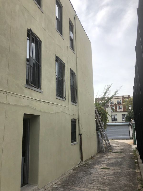 Fresh Paint After Stucco