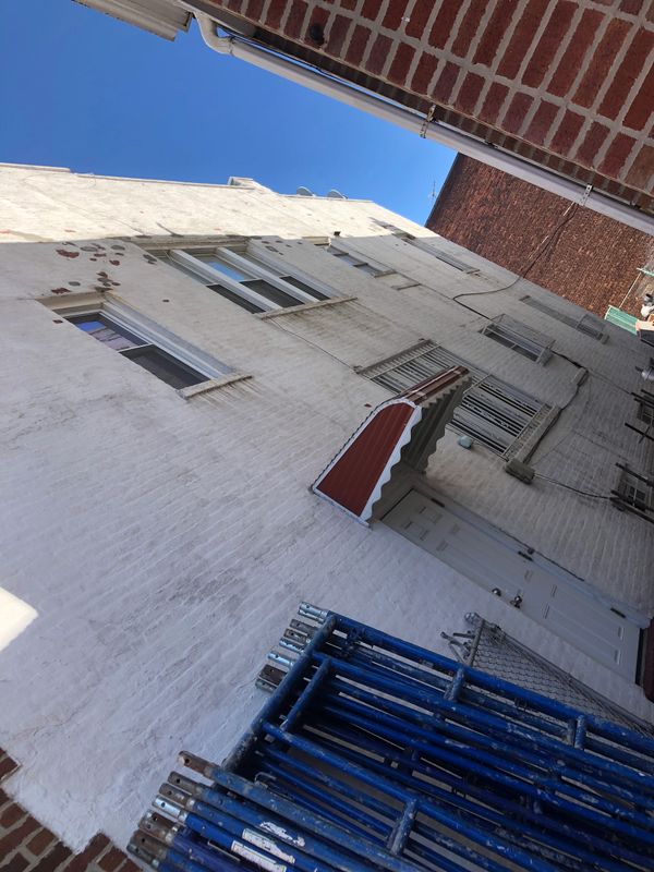 Stucco Job Scaffolding