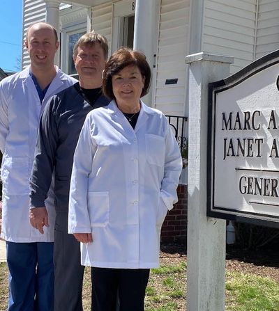 Dr. Ben Irzyk and Dr. Marc Greer and Dr. Janet Allaire