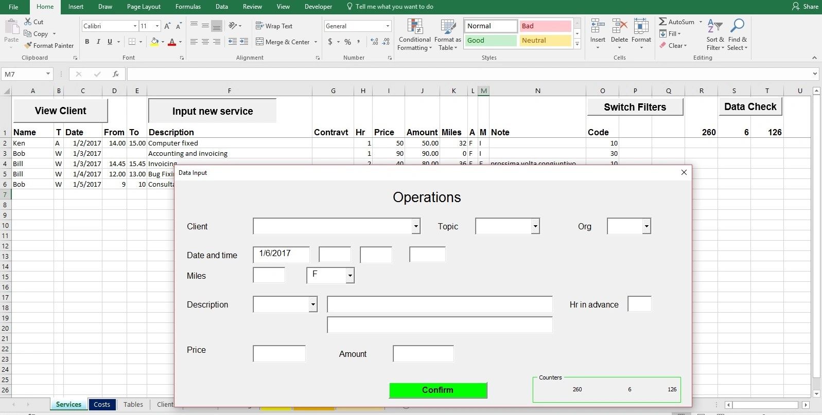 open excel on mac and java