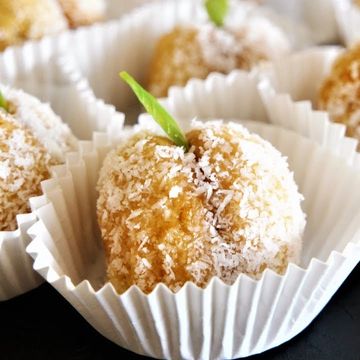 Moroccan Coconut Snowball Cookies