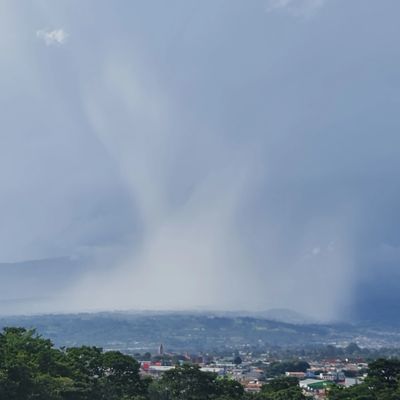 Convective storm in Heredia, Costa Rica