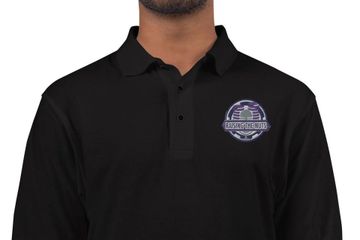 Raising The Nuts Embroidered Golf Shirt
