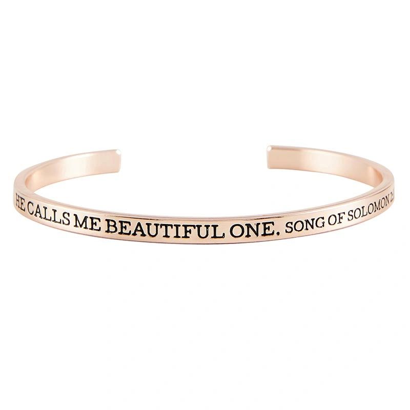 Officially licensed, rose gold tone cuff bracelet with the University of  Nebraska logo., 940615