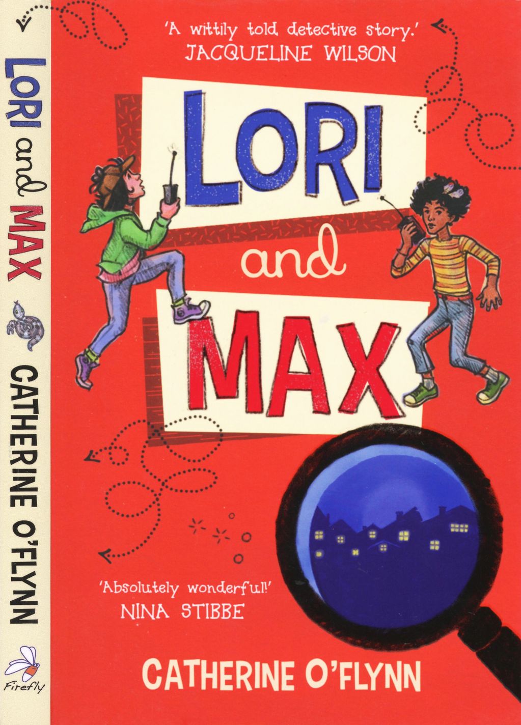 Young reader cover digital illustration of girls using radios to find each other.