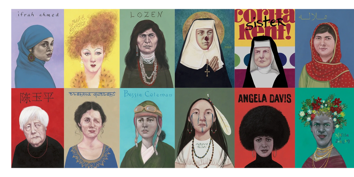 Poster art of Original Sisters by Anita Kunz