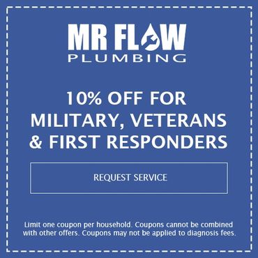 COUPON: 10% OFF LABOR FOR MILITARY, VETERANS & FIRST RESPONDERS