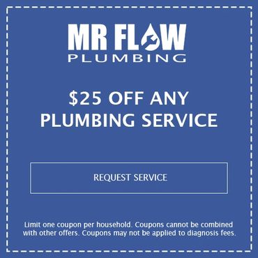 COUPON: $25 OFF ANY PLUMBING SERVICE