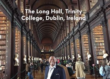 The Long Room in The Libarary of Trinity College, Dublin, Ireland