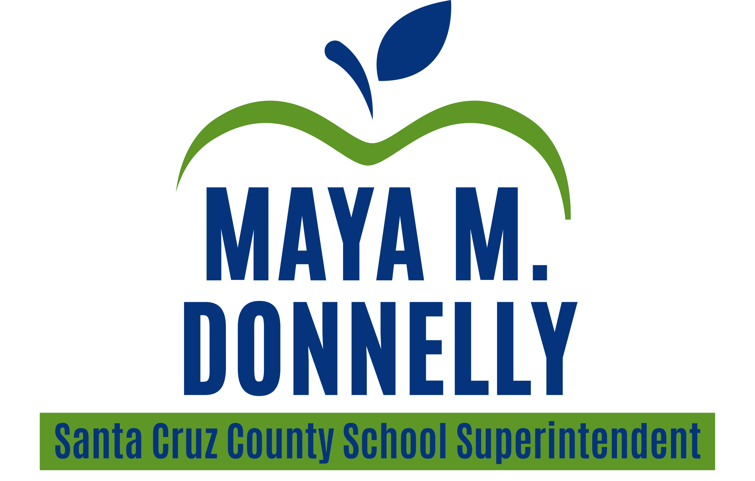 Logo for Maya M. Donnelly, Santa Cruz County School Superintendent.