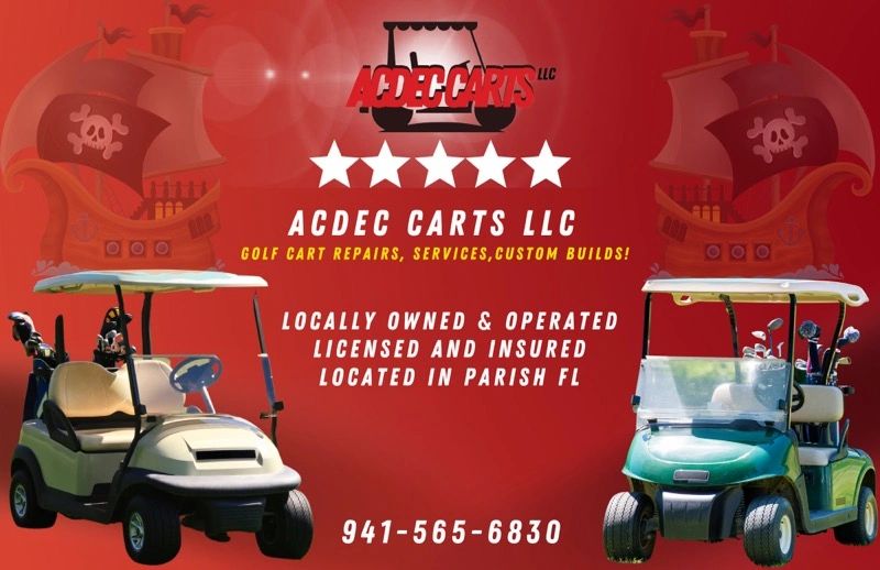 ACDeCCARTS Golf Cart Repairs, Custom Paint and Upholstery, Golf