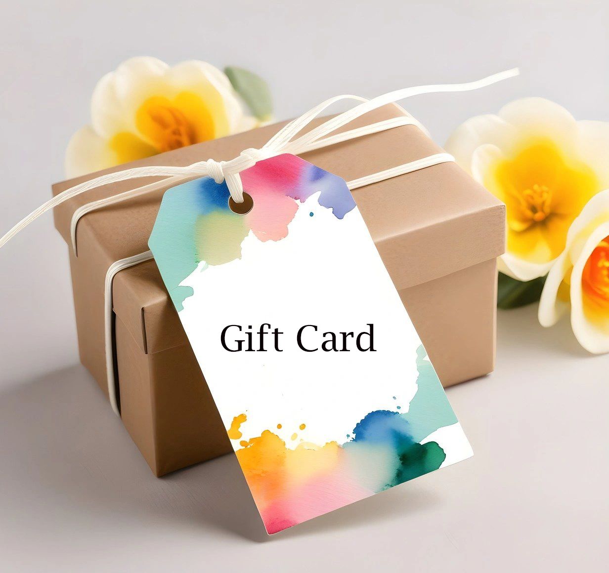 We now offer online gift cards for any stock items or custom orders. 