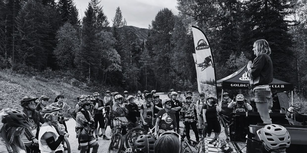 Womens specific bike event race