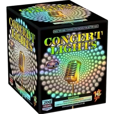 KaBoom Fireworks 200 gram cake concert lights