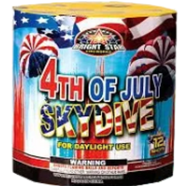 KaBoom Fireworks parachute 4th of july skydive