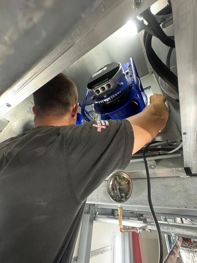 AHU FAN CHANGE