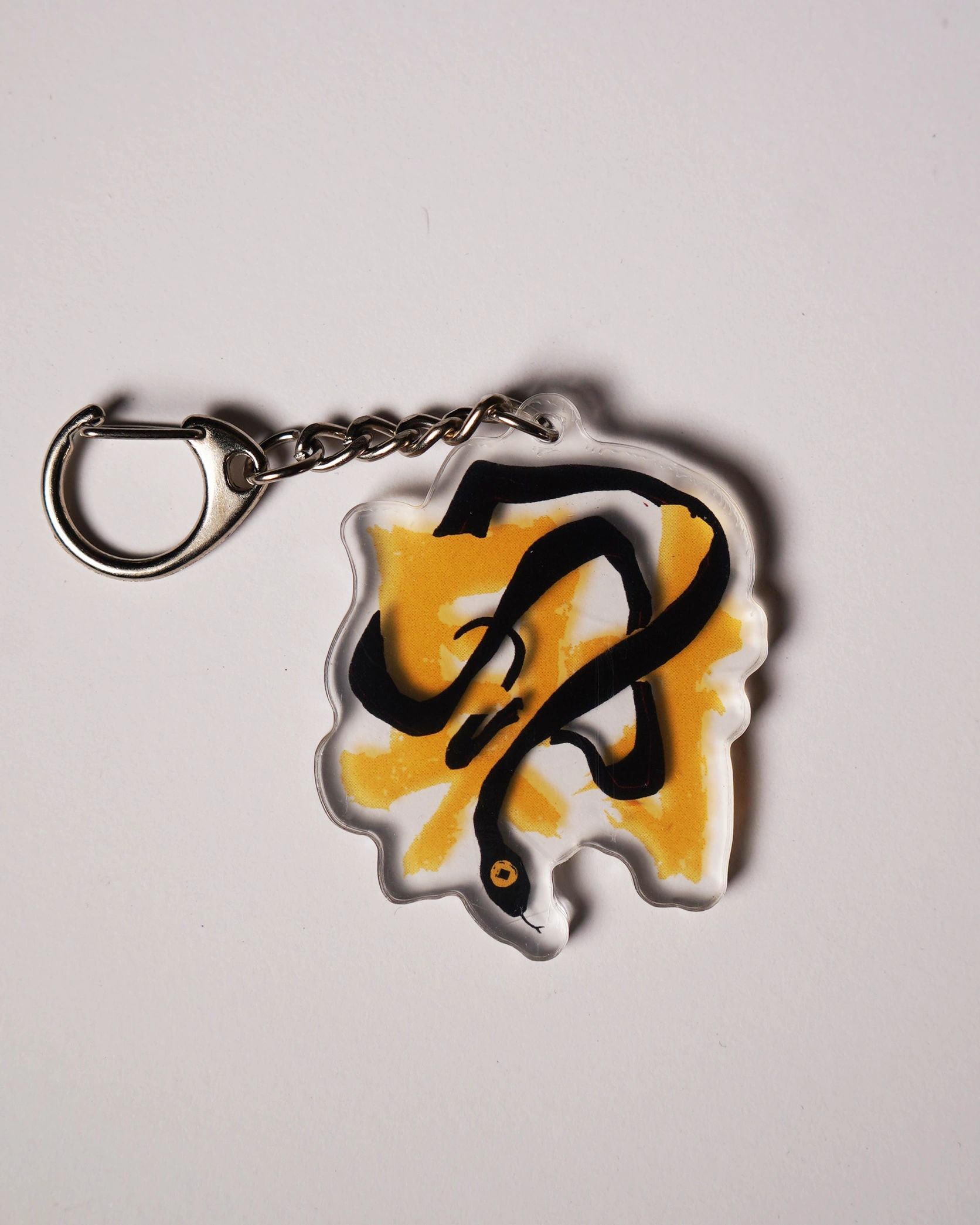Fortune Snake Acrylic Keychain