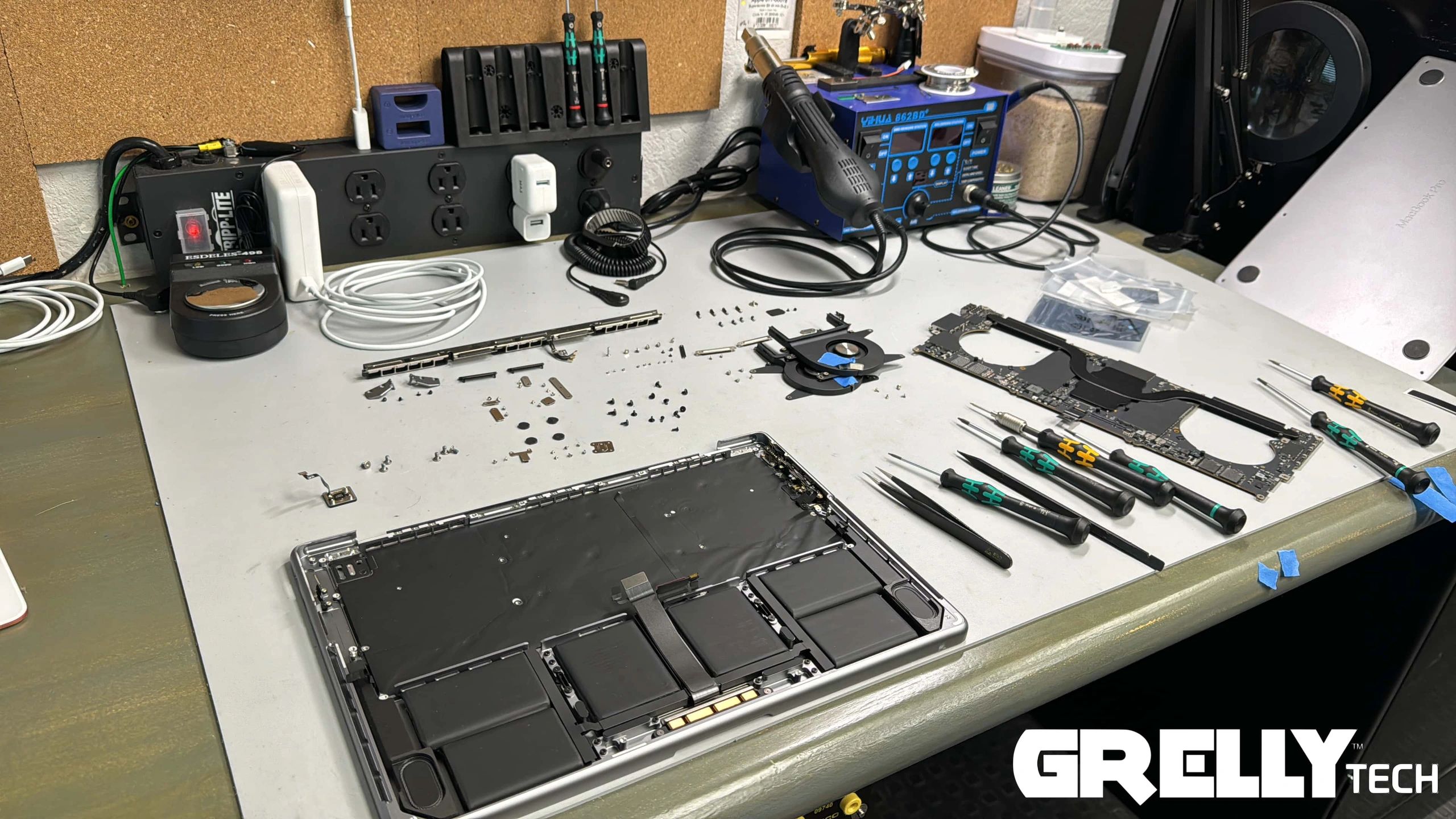 GRELLY Tech EasySplicer PRO Core Positioning Fiber Splicer