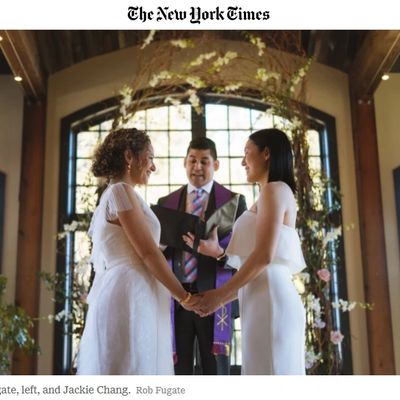 The Reverend Dr. Daniel Rodriguez Schlorff in the New York Times
