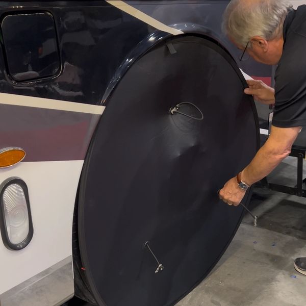 Demo on how to install a 42-inch Superb Tire Shield