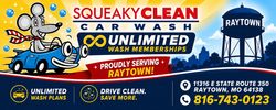 Raytown, MO
Squeaky Clean Car Wash
Location Information