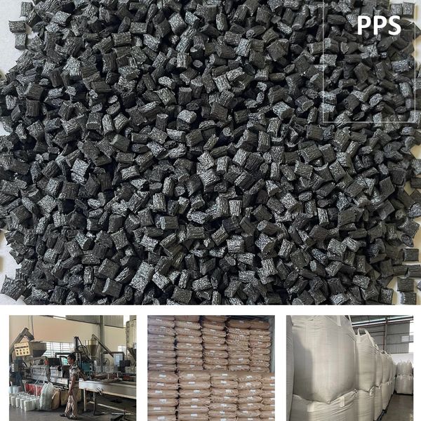 PPS 40% GF Compound made in Vietnam, from Polyplastics Durafide PPS 1140A1 runners