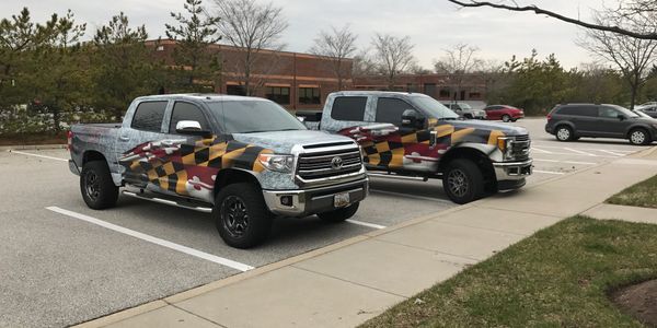 Truck wraps make fleets look professional and grab attention.