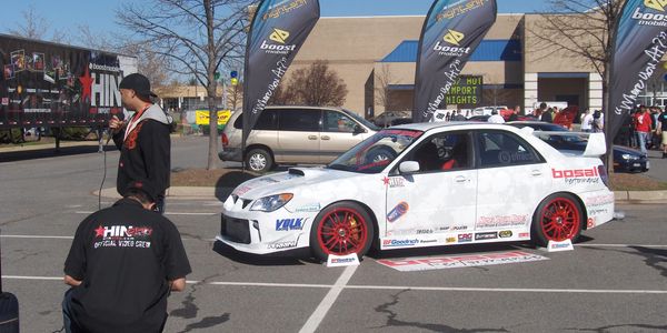 Custom subaru wrap Hot Import Nights Dulles VA