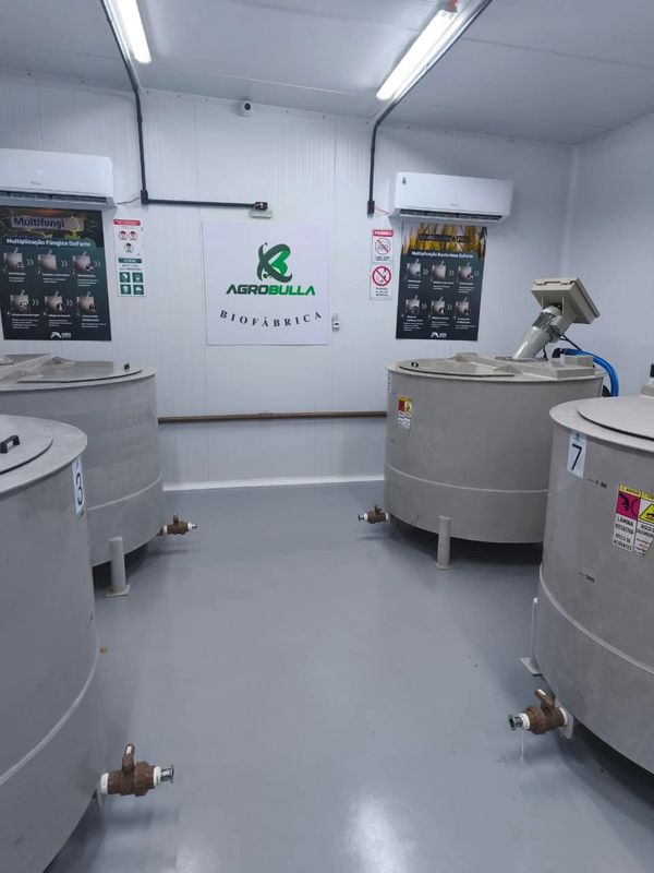 Biofábrica ON FARM, Agrobulla com parceria com produtor.