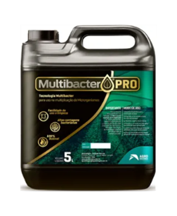 Multibacter pro é meio de cultura para multiplicação de bactérias em ON FARM de forma eficiente. 