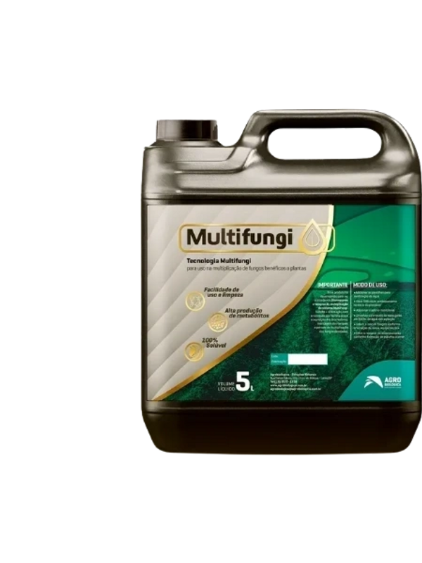 Multifungi é um meio de cultura (alimento) para multiplicação de fungos benéficos 