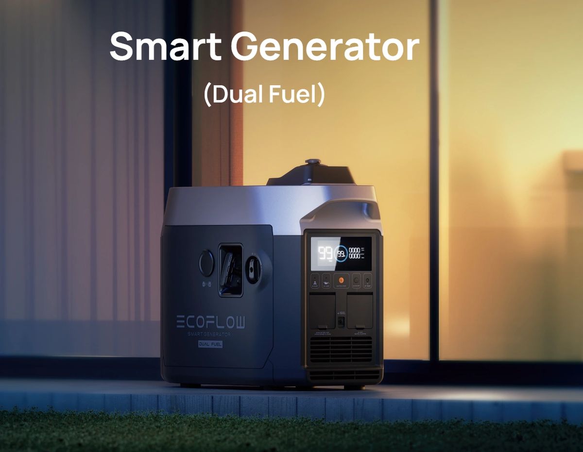 EcoFlow Smart Generator Dual Fuel (GAS LP & Gasolina)