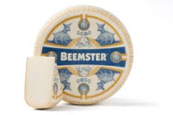 Wheel of Beemster goat cheese