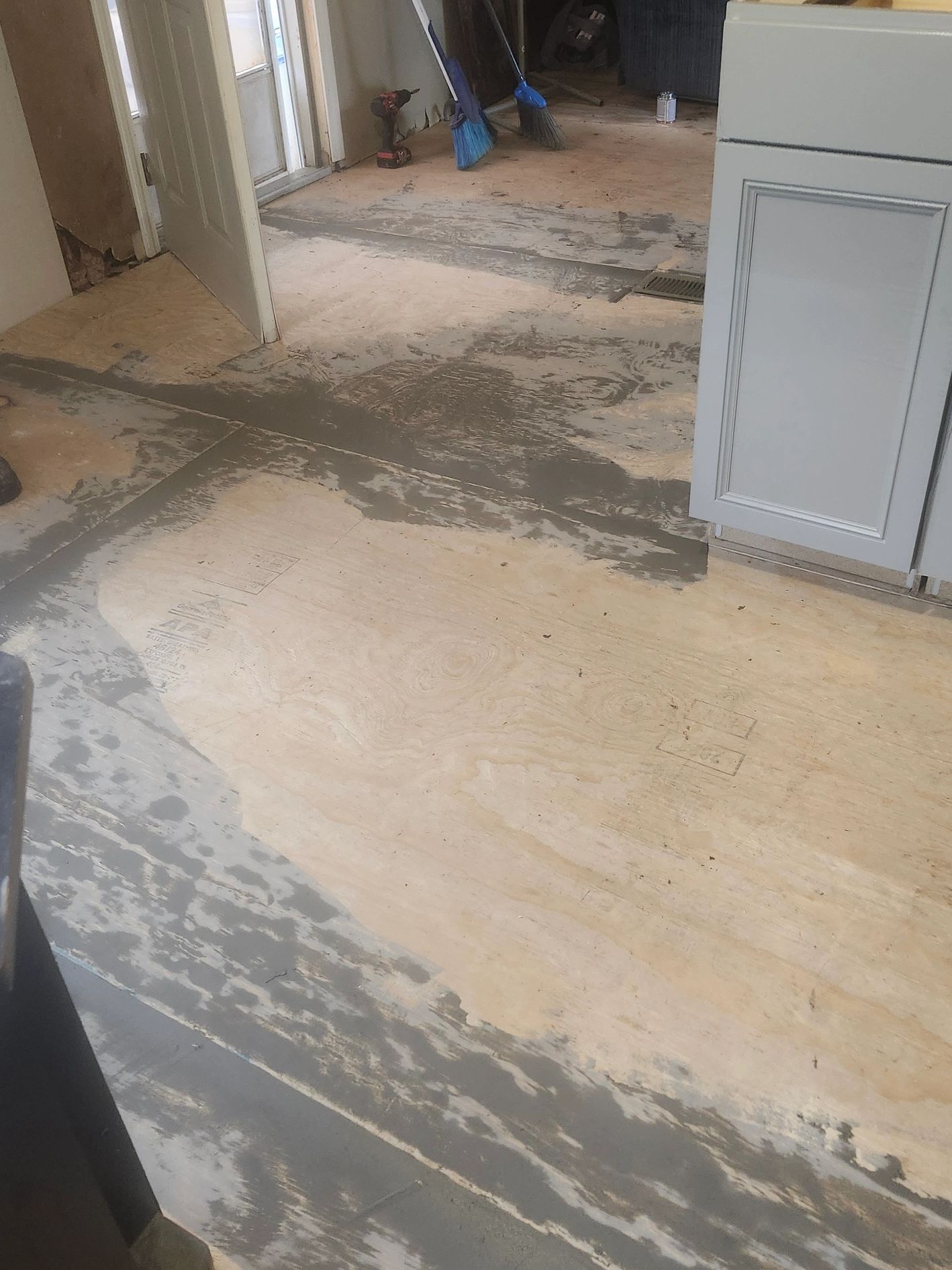 Subfloor replacement 