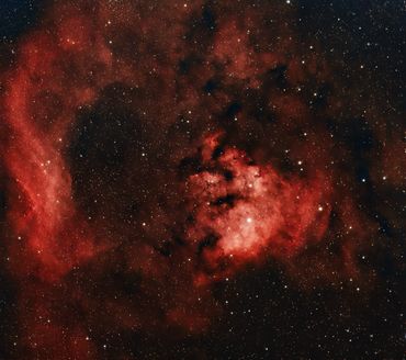 NGC7822 star forming region 