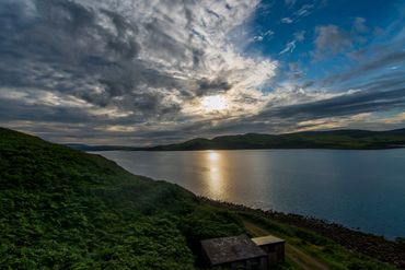 Campbeltown Loch sunset - Scotland