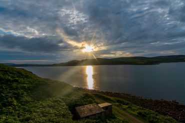 Campbeltown Loch sunset - Scotland
