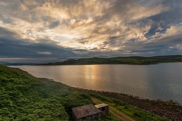 Campbeltown Loch sunset - Scotland