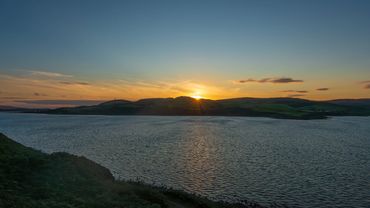 Campbeltown Loch sunset - Scotland
