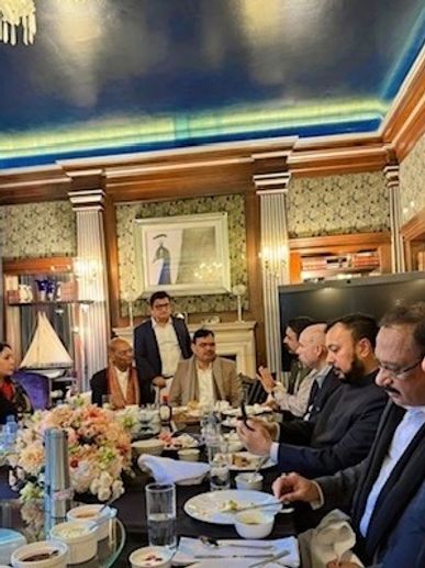 Indian Billionnaire with Saaci Chairman Mr. Suleman