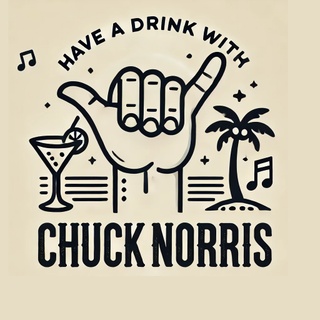 Have a drink with Chuck Norris