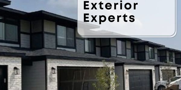 Modern residential buildings exterior.