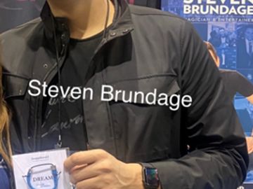 Steven Brundage in a Black Jacket